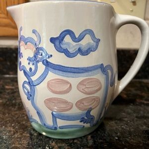 MA Hadley pottery pitcher. Excellent condition!